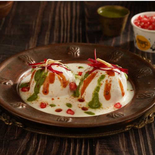 Super Spongy Dahi Bhalla Chaat