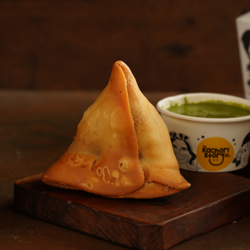 Punjabi Aloo Matar Samosa, 1 Pc